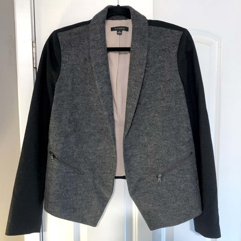 Ann Taylor Color Block Blazer, Size 8
